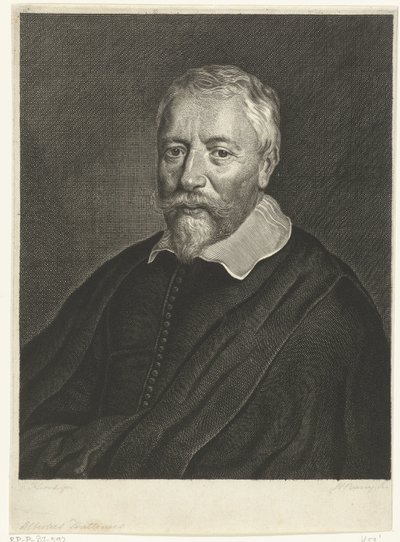 Albertus Huttenuksen muotokuva tekijältä Hendrik Bary