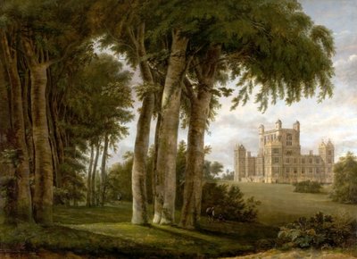 Wollaton Hall, Nottingham, 1795 tekijältä Hendrik Frans de Cort