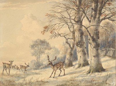 Peuroja pyökkipuiden alla kesällä 1853. tekijältä Hendrik Gerrit ten Cate