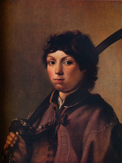 "Poika miekalla", c1640 tekijältä Hendrik Gerritsz Pot