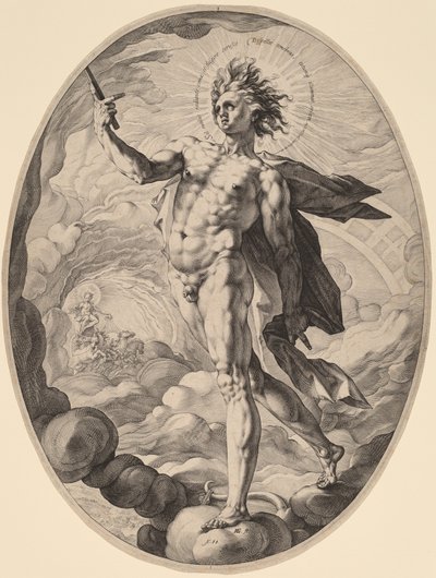 Apollo tekijältä Hendrik Goltzius