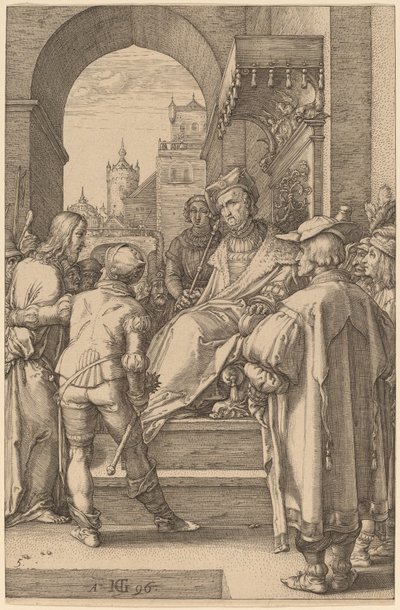 Crist abans de Pilatefinnish tekijältä Hendrik Goltzius