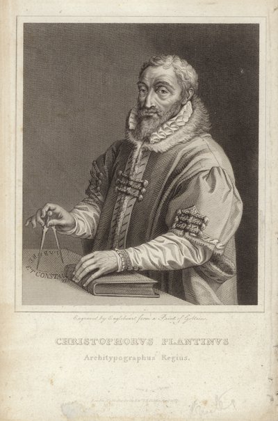 Christophe Plantin tekijältä Hendrik Goltzius