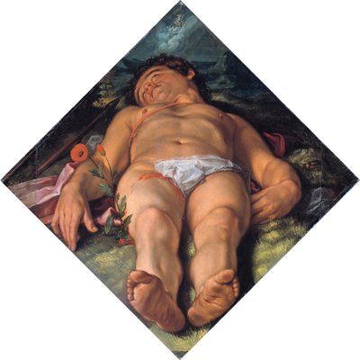 Kuoleva Adonis, 1609 tekijältä Hendrik Goltzius