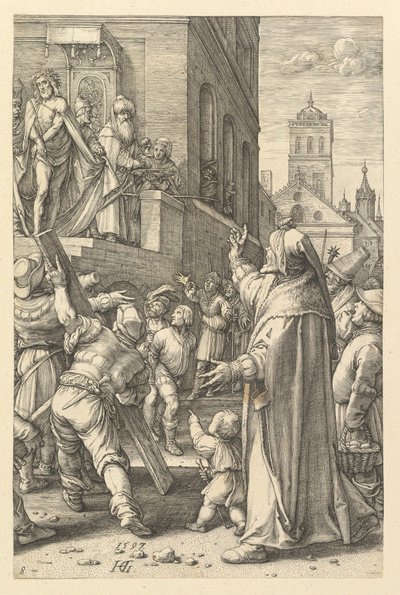 Ecce Homo, Kristuksen kärsimys, 1597. tekijältä Hendrik Goltzius