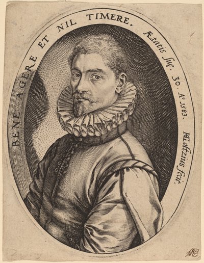 Hieronymus Scholiers tekijältä Hendrik Goltzius