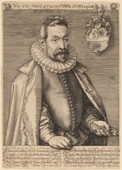 Jan Nicquet tekijältä Hendrik Goltzius