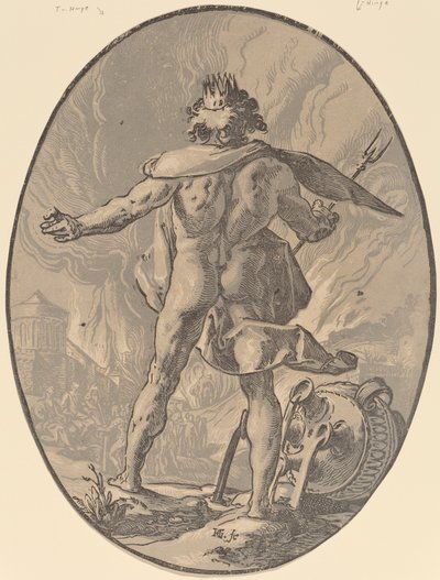 Plutofinès tekijältä Hendrik Goltzius