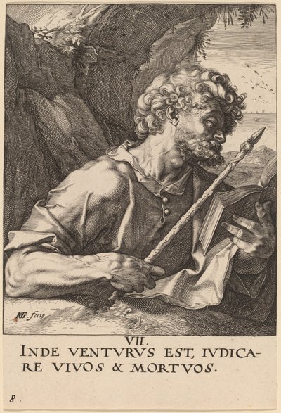 Sant Tomàs finès tekijältä Hendrik Goltzius