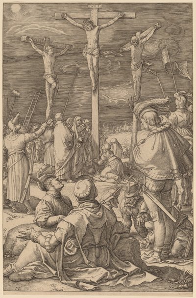 Ristiinnaulitseminen tekijältä Hendrik Goltzius