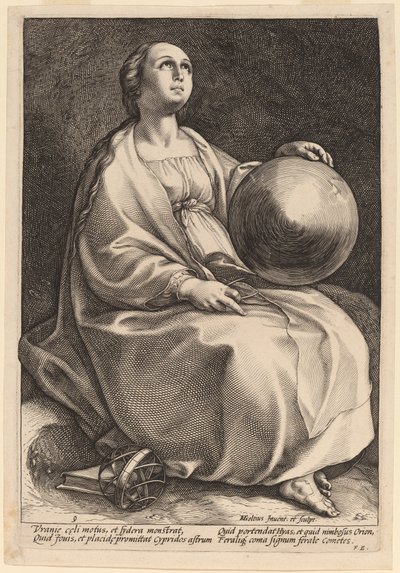Urania tekijältä Hendrik Goltzius