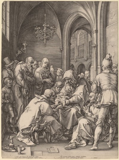 Ympärileikkaus tekijältä Hendrik Goltzius in the style of Albrecht Dürer