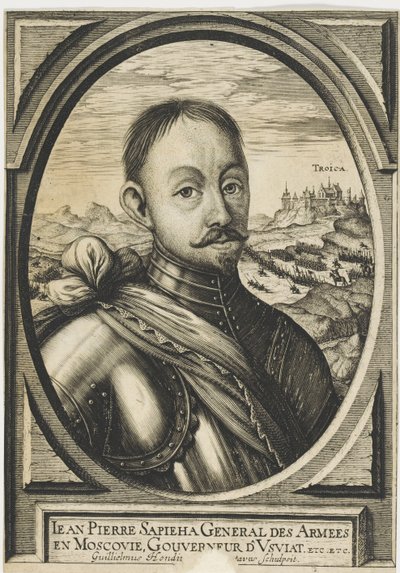 Jan Piotr Sapieha 1569-1611, noin 1630. tekijältä Hendrik Hondius the Elder