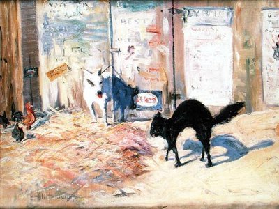 Rivals (oli sobre tela)finlandès tekijältä Hendrik J. Glintenkamp