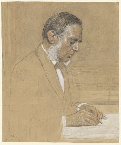Sjoerd Anne Vening Meineszin muotokuva tekijältä Hendrik Johannes Haverman