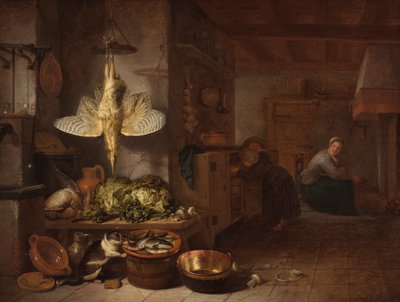 Keittiö tekijältä Hendrik Martensz. Sorgh