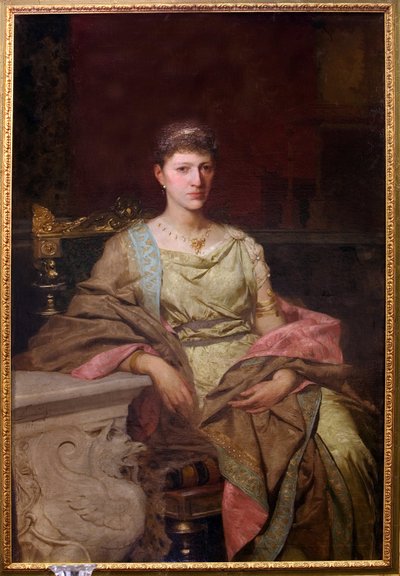 Tyszkiewiczin muotokuva (?). Peinture de Henryk Siemiradzki (1843-1902), huile sur toile tekijältä Henryk Siemiradzki