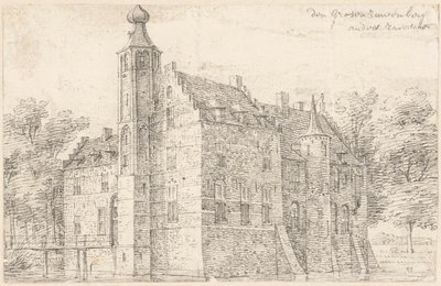 Linna de Grote Ruwenberg lähellä St. Michielsgestel tekijältä Hendrik Spilman