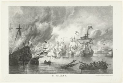Matka Chathamiin, 1667 tekijältä Hendrik Vettewinkel
