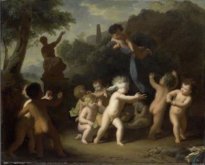 Putti Playing tekijältä Hendrik van Limborch