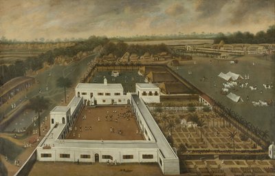 Hollantilainen tehdas Bengalissa tekijältä Hendrik van Schuylenburgh