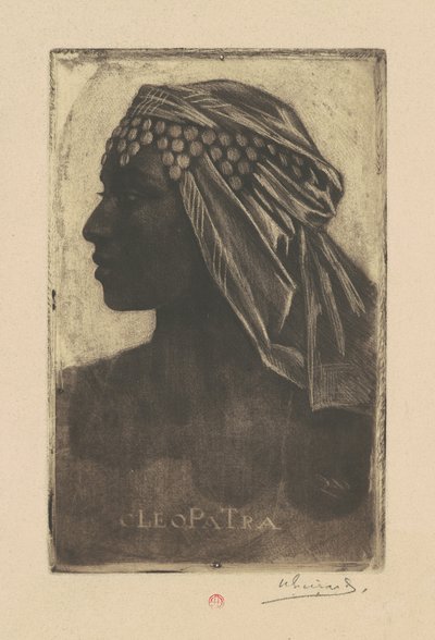 Kleopatra tekijältä Henri-Charles Guérard