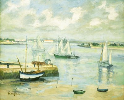 Concarneau tekijältä Henri Charles Manguin