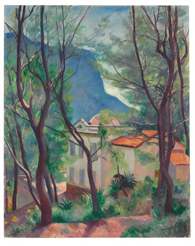 Talo puissa, Villecroze tekijältä Henri Charles Manguin