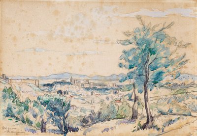 Paavien palatsi - Avignon tekijältä Henri-Charles Manguin