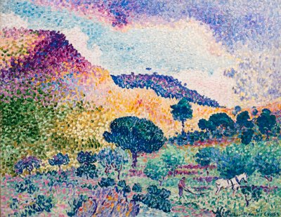 Maures-vuoristo tekijältä Henri-Edmond Cross
