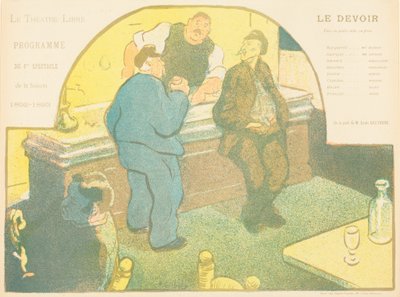Die Pflicht tekijältä Henri-Gabriel Ibels