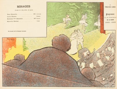 Fata Morgana tekijältä Henri-Gabriel Ibels