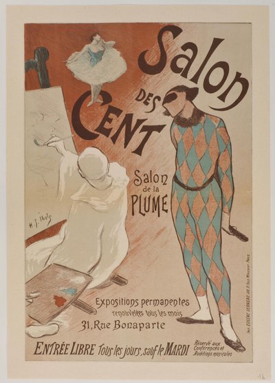 [Salon des Cent. Helmikuu 1894] tekijältä Henri-Gabriel Ibels