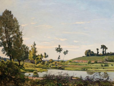 Jokimaisema tekijältä Henri-Joseph Harpignies