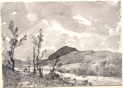 Joen rannalla tekijältä Henri-Joseph Harpignies