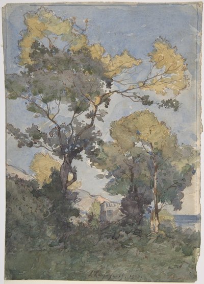Maisema tekijältä Henri-Joseph Harpignies