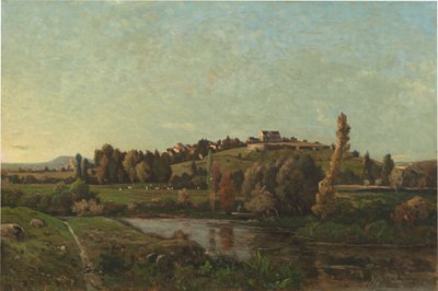 Maisema Auvergnessa tekijältä Henri-Joseph Harpignies