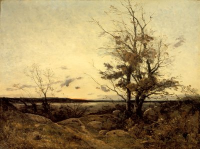 Auringonlaskumaisema tekijältä Henri-Joseph Harpignies
