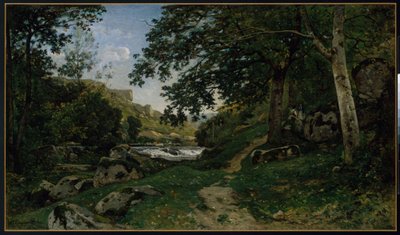 Kivikkoinen polku Morvanissa tekijältä Henri-Joseph Harpignies