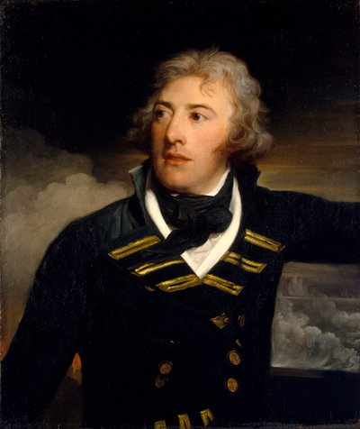 Kapteeni Joseph Sydney Yorke (1768-1831), noin 1787-95 (öljy kankaalle). tekijältä Henri Pierre Danloux
