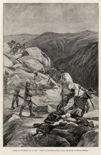 Oua-Elgedjon hyökkäys. Laurent Desrousseaux