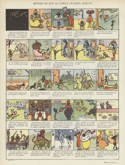 Kuvitus Le Rirelle tekijältä Henri Avelot