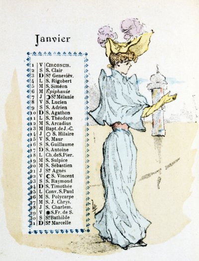 tammikuu tekijältä Henri Boutet