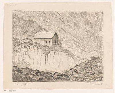 Talo vuorella tekijältä Henri Braakensiek (signed by artist)