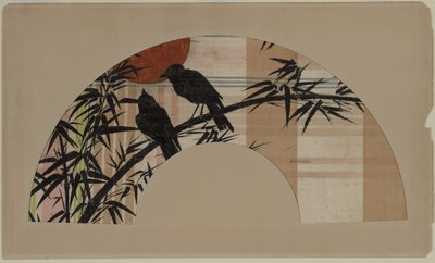 Tuuletin, c. 1890. tekijältä Henri Charles Guérard