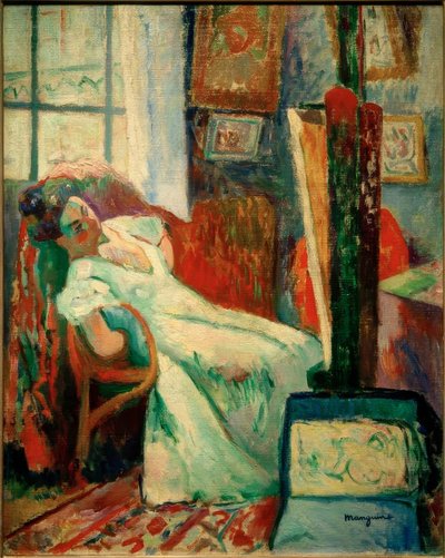 Mallin lepo (Jeanne) tekijältä Henri Charles Manguin