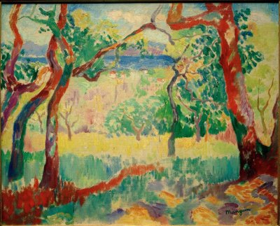 Le Vallon, Villa Demière tekijältä Henri Charles Manguin
