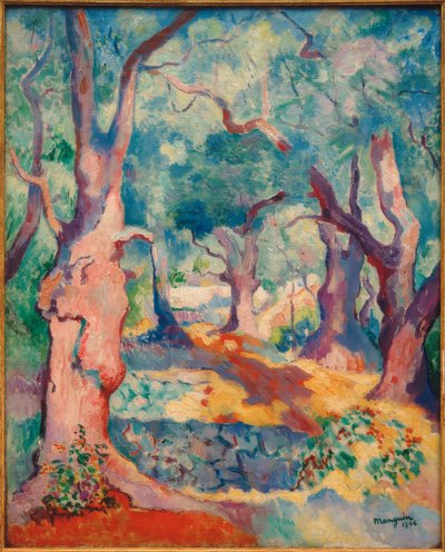 Oliivipuut Cavalièressa tekijältä Henri Charles Manguin