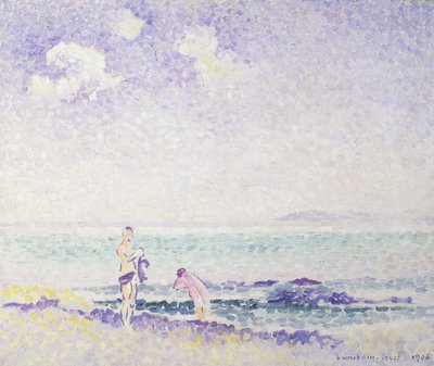 Uimarit; Uimarit, 1906 tekijältä Henri Edmond Cross