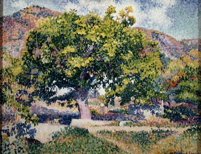 Lähellä taloani, 1906. tekijältä Henri Edmond Cross